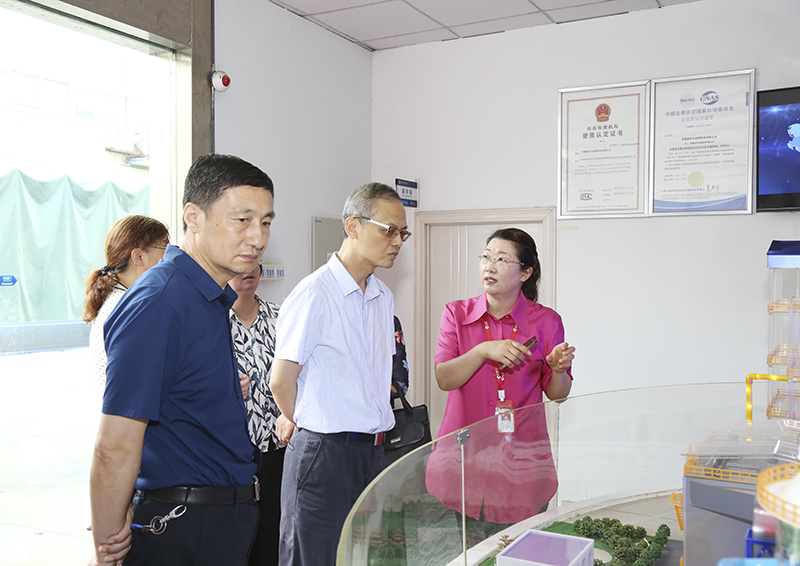 安徽省生態(tài)環(huán)境廳副廳長羅宏一行蒞臨元琛科技調研指導 安徽省生態(tài)環(huán)境廳副廳長羅宏一行蒞臨元琛科技調研指導